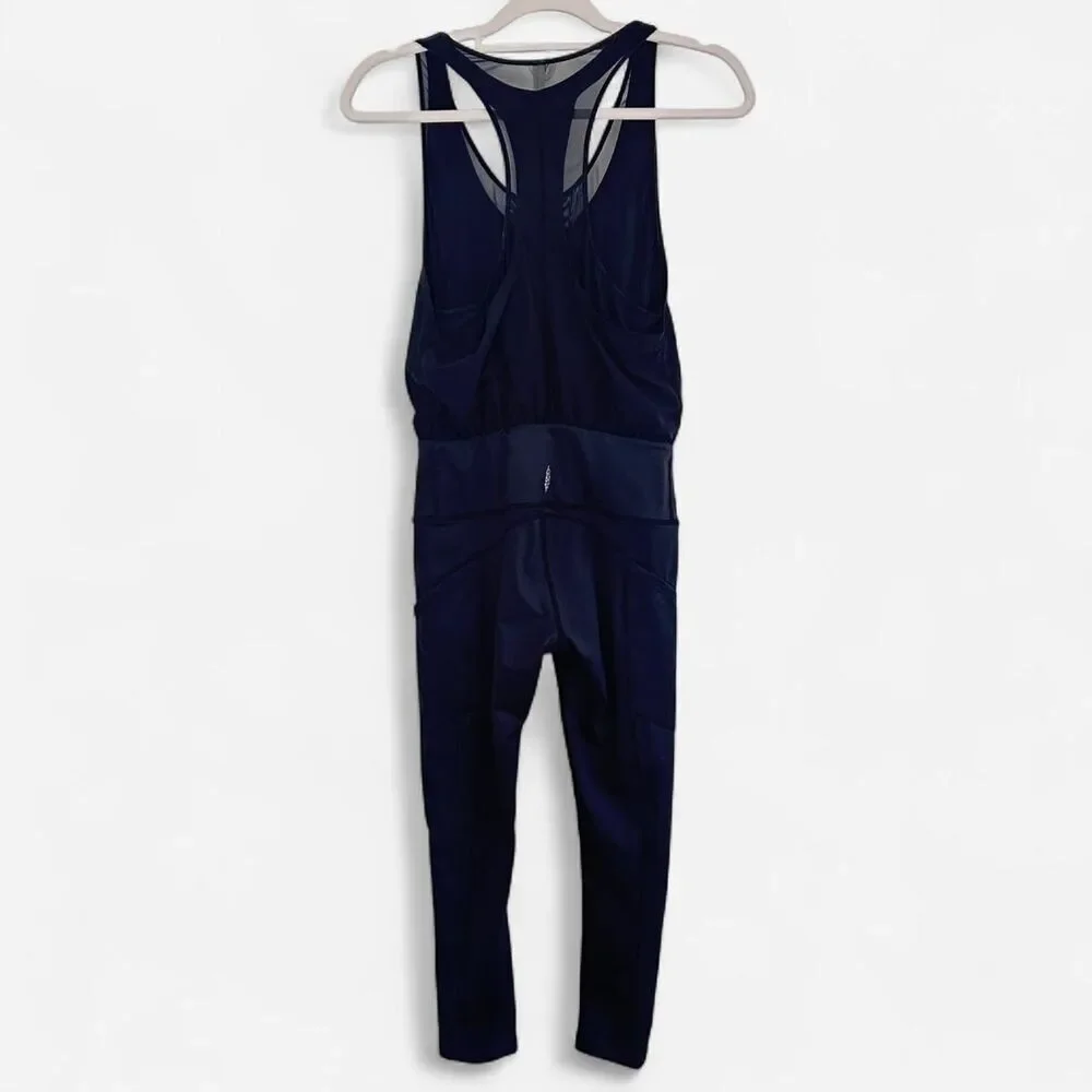 Free People XS Eye On The Prize Onesie Athleisure Balletcore Workout Jumpsuit